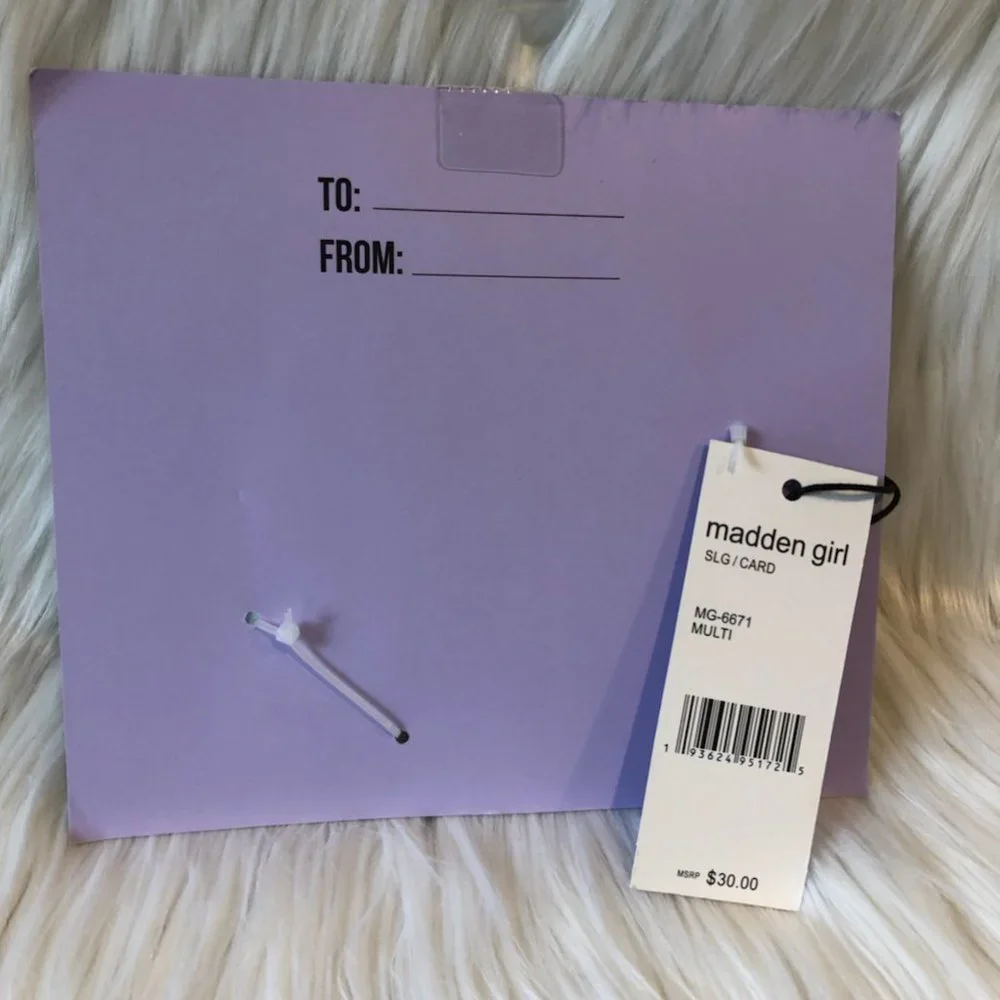 Madden Girl Llama Card Case